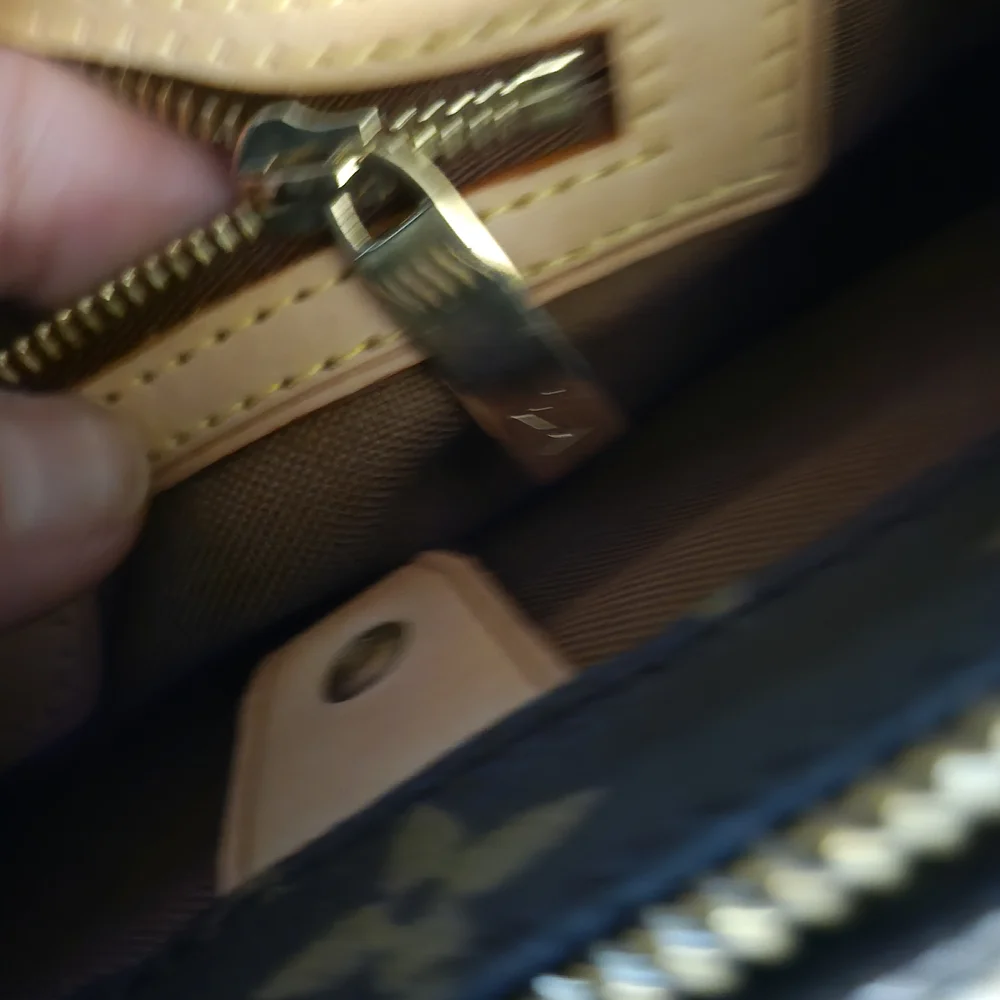 Louis Vuitton Brown Monogram Tote Bag - Picture 6 of 8